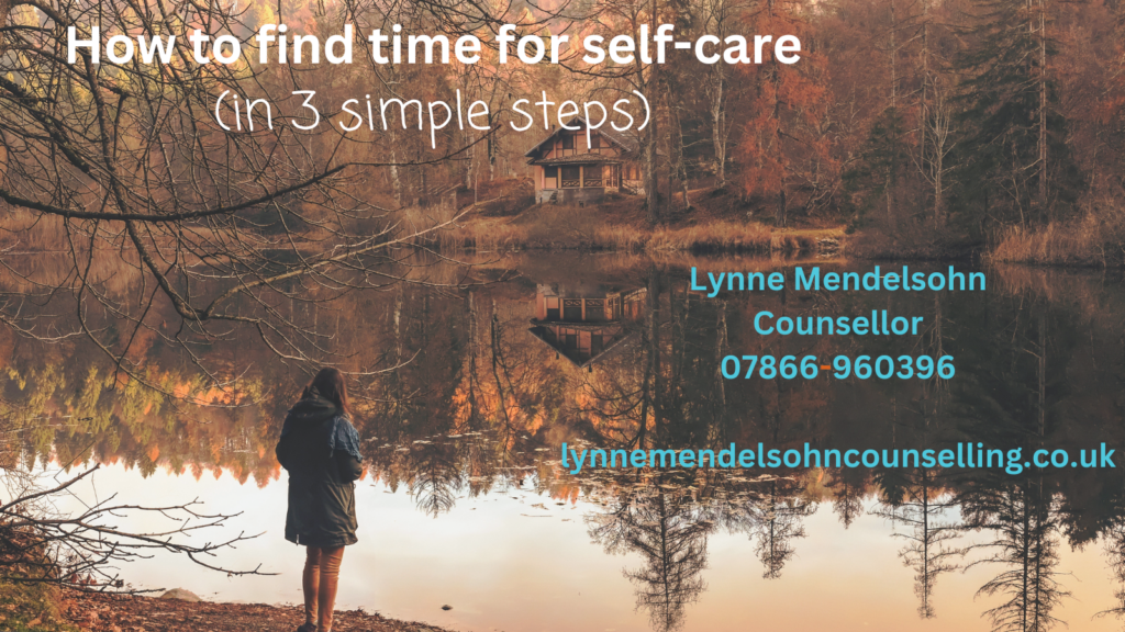 How to find time for self-care